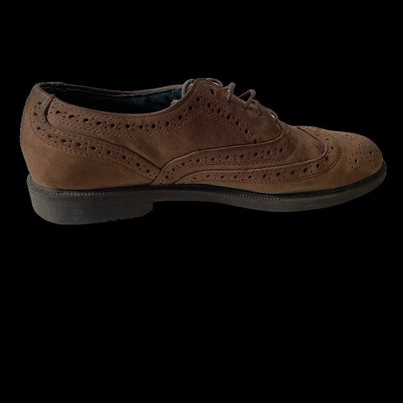 Deer Stags Brown Leather Dress Shoes Men's US 7.5 - Picture 5 of 7